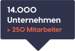 14.000 Unternehmen 250 Mitarbeiter