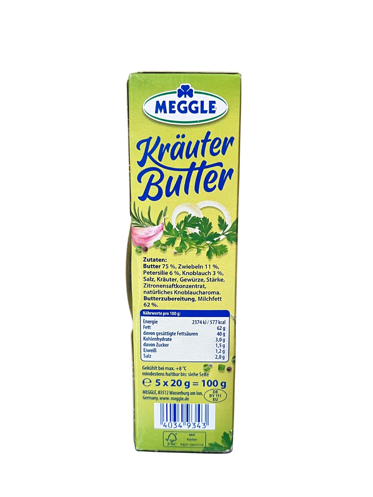 Meggle Kräuterbutter der Klassiker - gibt es auch wesentlich günstiger als No-Name.